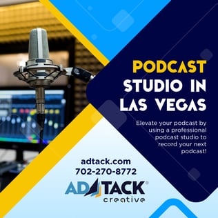 Podcast studio Las Vegas - ADTACK Creative